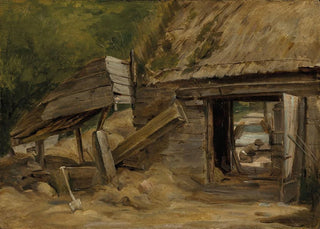 John Constable - The Old Mill Shed Dedham.webp