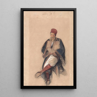 John Frederick Lewis - Seated Turk.webp