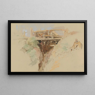 John Frederick Lewis - Sheikh el Belled Kom Ombo.webp