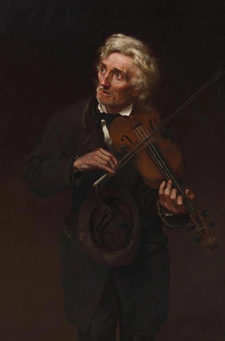 John George Brown - A Merry Air and a Sad Heart.webp