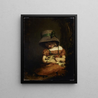 John Hoppner - Girl with a Rabbit.webp