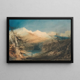 John Sell Cotman - Mountainous Landscape North Wales.webp