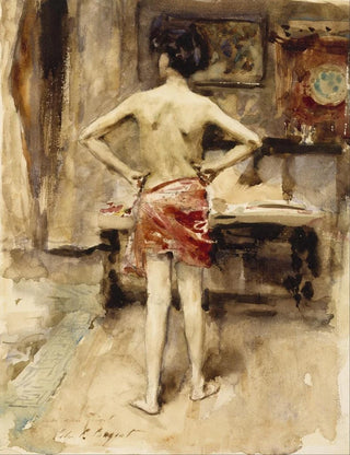 John Singer Sargent - The Model.webp