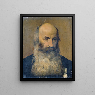 Joseph Hasslwander - Studienkopf eines brtigen Mannes II.webp