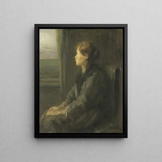 Jozef Israls - Woman at a Window.webp
