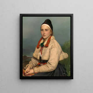 Jozef Van Lerius - Girl from Dalarne.webp