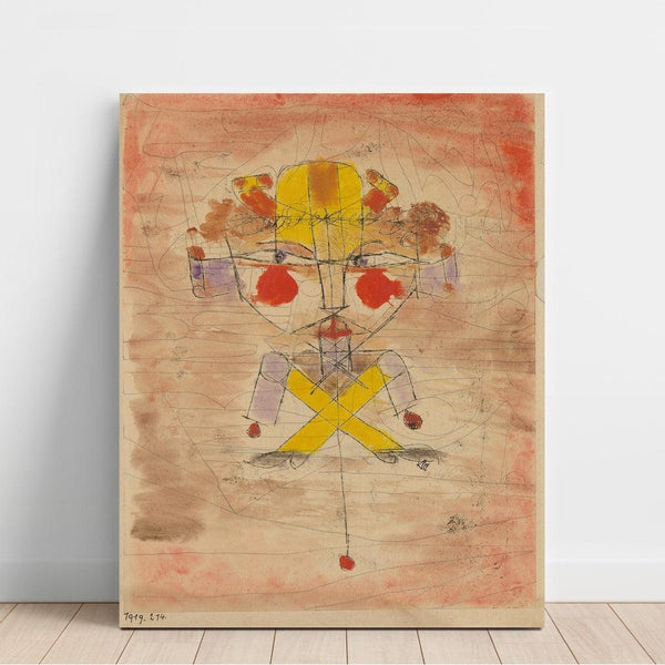 Reproduktion av målningen Jumping Jack - Paul Klee