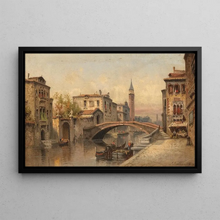 Karl Kaufmann - Venedig Kanalmotiv.webp