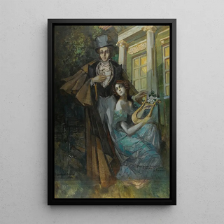 Konstantin Alexeevich Korovin - Pushkin And The Muse.webp