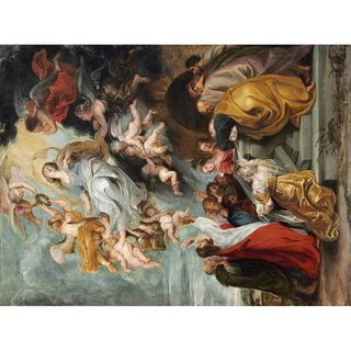 L'Assomption de la Vierge - Peter Paul Rubens | Reproduction Tableau Décoration murale affiche copie