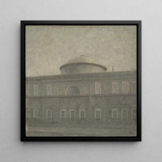 L'église du palais royal à Copenhague - Vilhelm Hammershøi