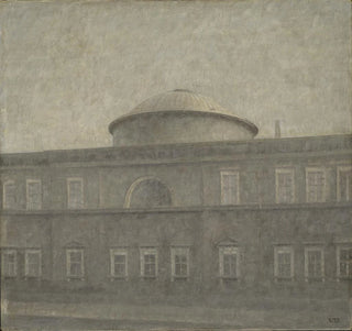 L'église du palais royal à Copenhague - Vilhelm Hammershøi