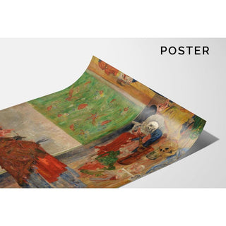 L'étonnement de la souris à masque - James Ensor | Reproduction Tableau Décoration murale affiche copie