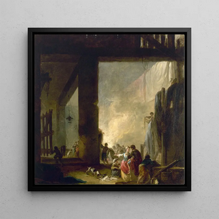 La Blanchisserie - Hubert Robert