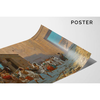 La Danse Pyrrhique - Jean-Léon Gérôme | Reproduction Tableau Décoration murale affiche copie