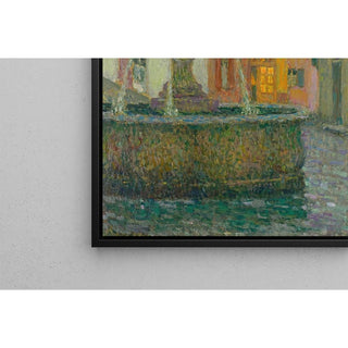 La Fontaine, Saint-Paul De Vence - Henri Le Sidaner | Reproduction Tableau Décoration murale affiche copie