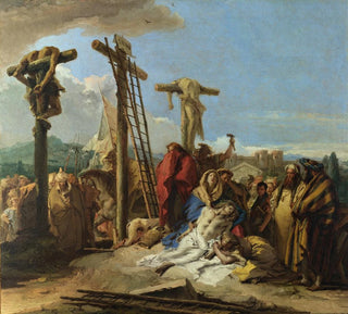 La Lamentation au pied de la croix - Giovanni Domenico Tiepolo