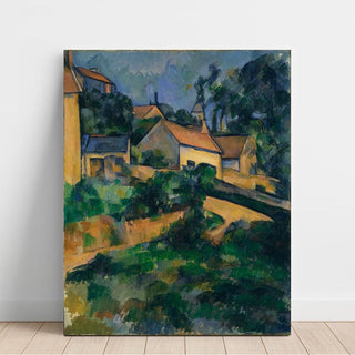 La Route tournante à Montgeroult - Paul Cézanne | Reproduction Tableau Décoration murale affiche copie