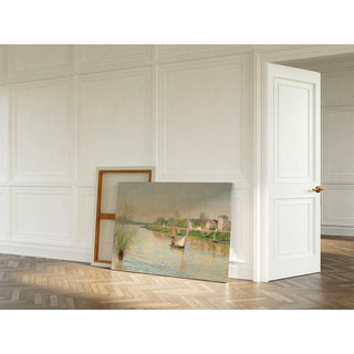 La Seine à Argenteuil- Alfred Sisley | Reproduction Tableau Décoration murale affiche copie