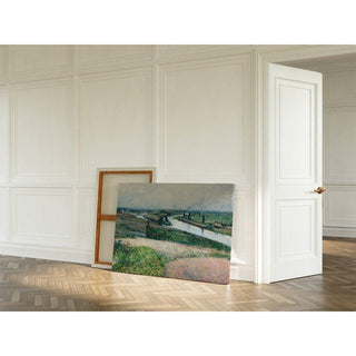 La Seine à la Pointe d'Épinay - Gustave Caillebotte | Reproduction Tableau Décoration murale affiche copie