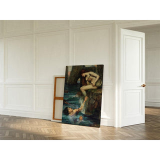 La Sirène - John William Waterhouse | Reproduction Tableau Décoration murale affiche copie