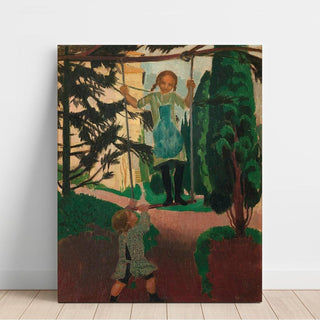 La balançoire au Prieuré - Maurice Denis | Reproduction Tableau Décoration murale affiche copie