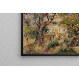 La ferme des Collettes, Cagnes - Pierre-Auguste Renoir | Reproduction Tableau Décoration murale affiche copie