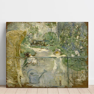 La hotte - Berthe Morisot | Reproduction Tableau Décoration murale affiche copie
