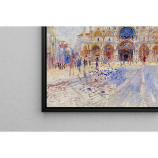 La place Saint Marc, Venise - Pierre-Auguste Renoir | Reproduction Tableau Décoration murale affiche copie