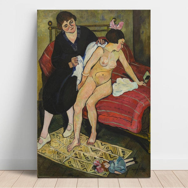 Reproduktion av målningen La poupée abandonnée - Suzanne Valadon
