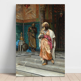 La réponse - Ludwig Deutsch | Reproduction Tableau Décoration murale affiche copie