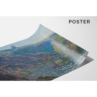 La rivière Petite Creuse - Claude Monet | Reproduction Tableau Décoration murale affiche copie