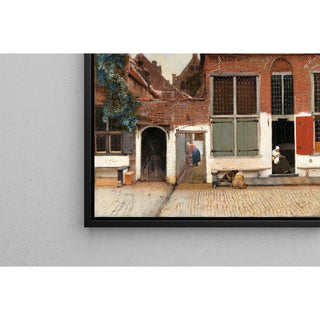 La ruelle de Johannes Vermeer | Reproduction Tableau Décoration murale affiche copie