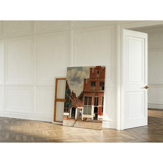 La ruelle de Johannes Vermeer | Reproduction Tableau Décoration murale affiche copie