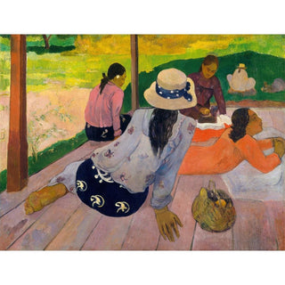La sieste - Paul Gauguin | Reproduction Tableau Décoration murale affiche copie