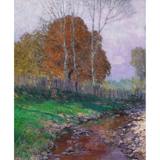 La vallée de la Krems en automne - Alfred Zoff | Reproduction Tableau Décoration murale affiche copie
