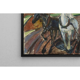 Labourage d'automne - Edvard Munch | Reproduction Tableau Décoration murale affiche copie