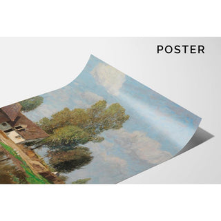 Ländliche Idylle - Alfred Zoff | Reproduction Tableau Décoration murale affiche copie