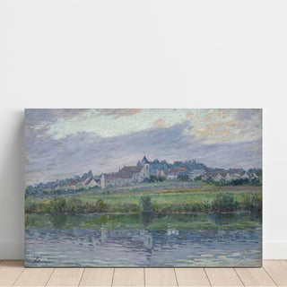 Le Bords de la Marne près de Montévrain - Henri Lebasque | Reproduction Tableau Décoration murale affiche copie