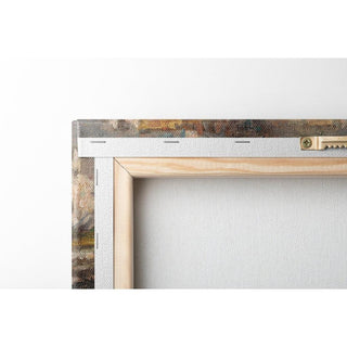 Le Canal, Neige, Gisors - Henri Le Sidaner | Reproduction Tableau Décoration murale affiche copie