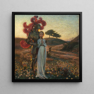 Le Chevalier et la Demoiselle - Richard Bergh