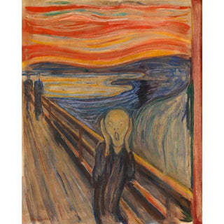 Le Cri - Edvard Munch | Reproduction Tableau Décoration murale affiche copie