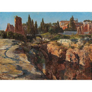 Le Palatin à Rome - Edward Theodore Compton | Reproduction Tableau Décoration murale affiche copie