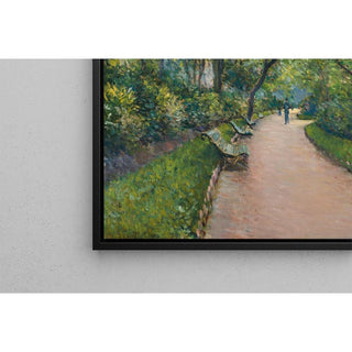Le Parc Monceau - Gustave Caillebotte | Reproduction Tableau Décoration murale affiche copie