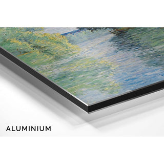 Le Petit bras de la Seine à Argenteuil - Gustave Caillebotte | Reproduction Tableau Décoration murale affiche copie