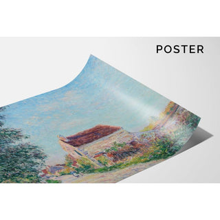 Le Village des Sablons, près de Veneux-Nadon - Alfred Sisley | Reproduction Tableau Décoration murale affiche copie