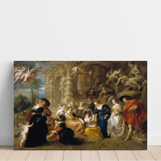 Le jardin d'amour - Peter Paul Rubens | Reproduction Tableau Décoration murale affiche copie