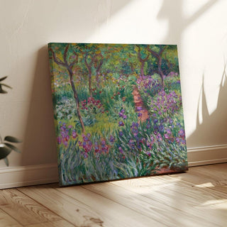 Le jardin de l'artiste à Giverny - Claude Monet | Reproduction Tableau Décoration murale affiche copie