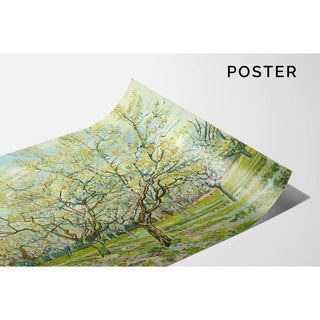 Le verger blanc - Vincent van Gogh | Reproduction Tableau Décoration murale affiche copie