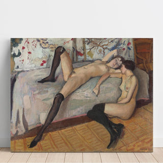 Les Deux Amies - Albert Marquet | Reproduction Tableau Décoration murale affiche copie